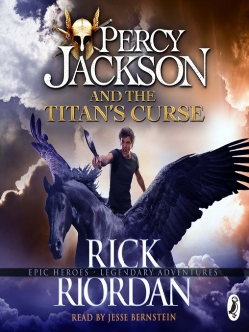 Percy Jackson and the Titan's Curse Cover