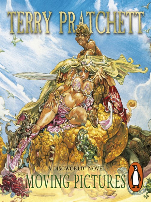 Discworld Series Book 10: Moving Pictures Cover