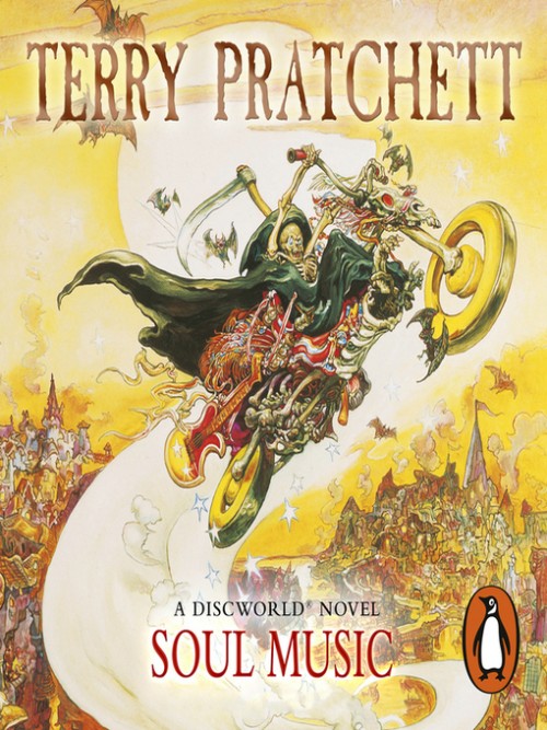 Discworld Series Book 16: Soul Music Cover