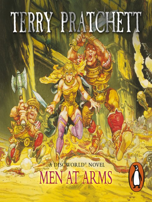 Discworld Series Book 15: Men At Arms Cover