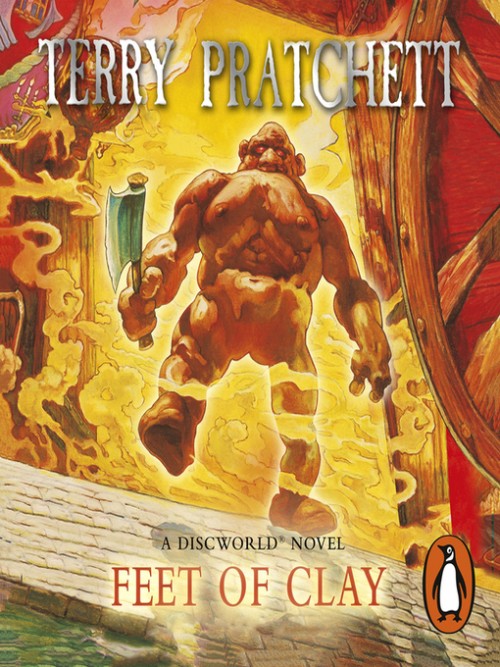Discworld Series Book 19: Feet of Clay Cover