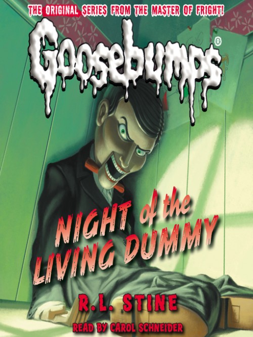Goosebumps Series Book 7: Night of the Living Dummy Cover
