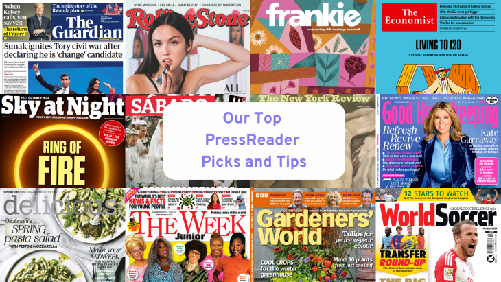 Our Top PressReader Picks and Tips