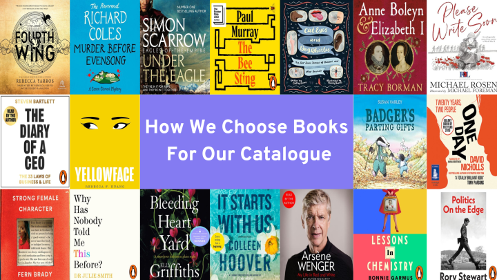How We Choose Books for Our Catalogue