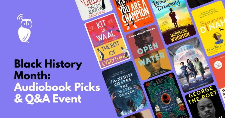 Celebrate Black History Month 2025 with Must-Listen Audiobooks & Kit de Waal Q&A